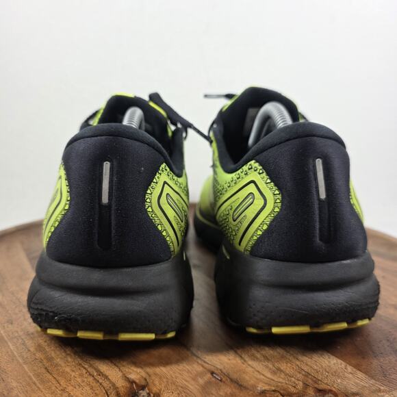 Brooks Ghost 14 Neon Yellow Mens Green Size 10 Low Top Running Shoes 1003691D770 main image 11